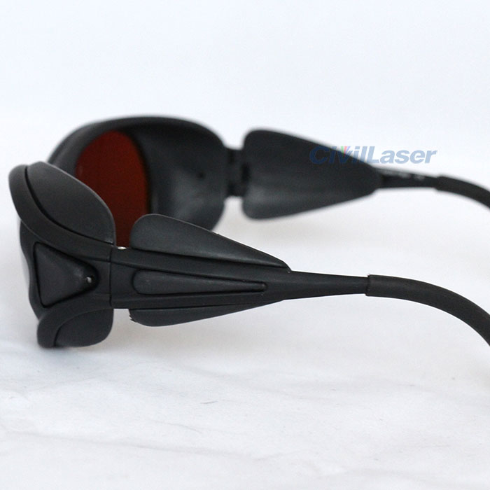 Invisible Ir laser goggles glass for 200-540nm and 800-2000nm laser